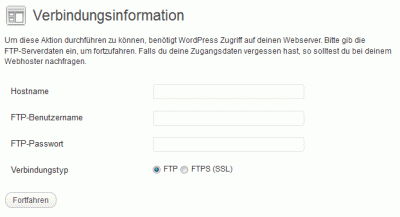 Wordpress-FTP